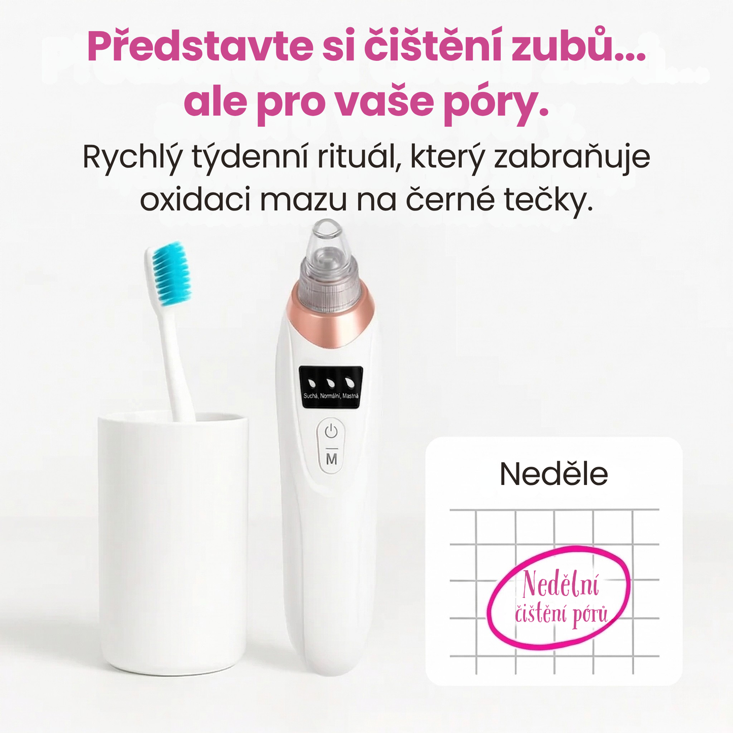 Dermify PurePore: Vakuový čistič pórů